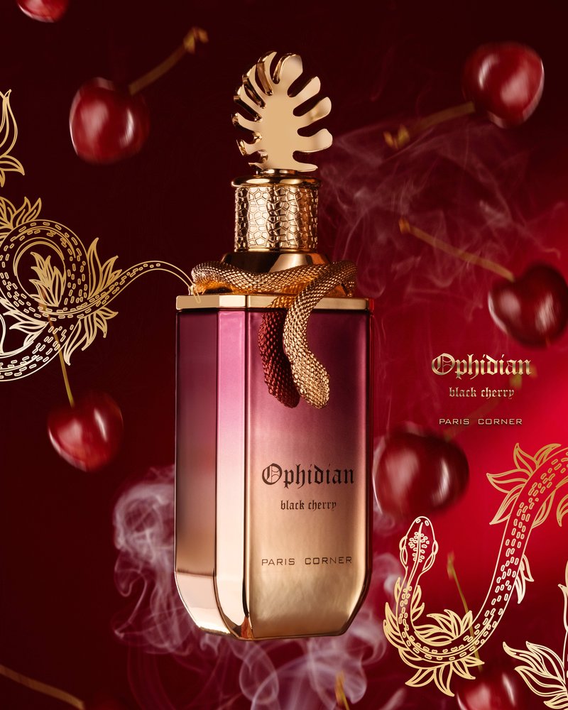 Paris Corner OPHIDIAN BLACK CHERRY