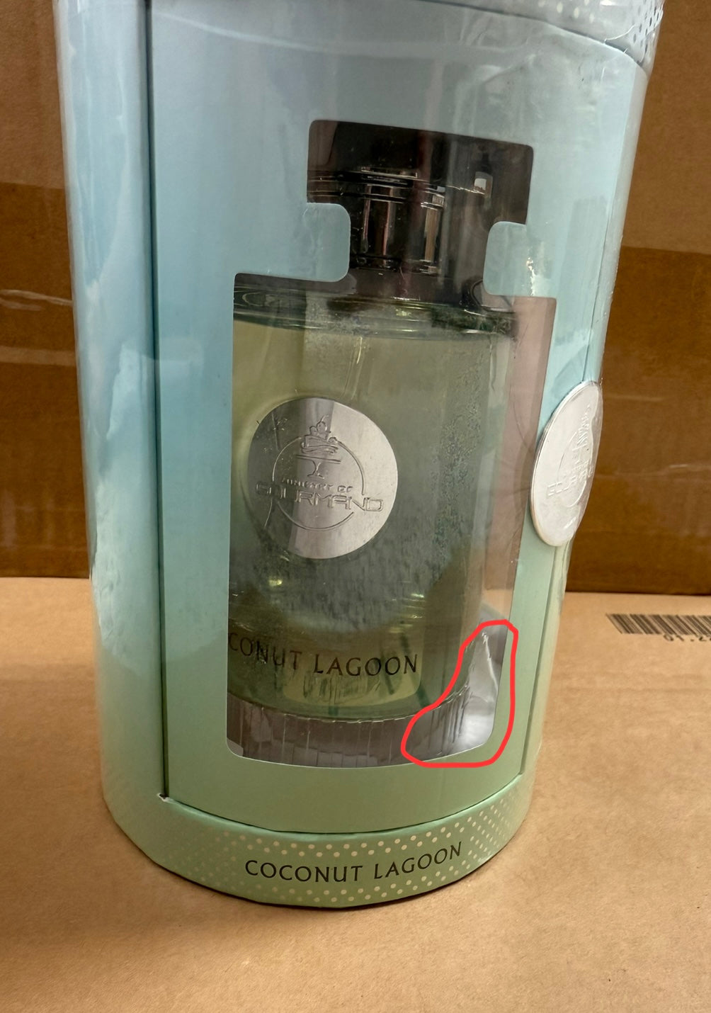 Paris Corner COCONUT LAGOON VERPACKUNG BESCHÄDIGT