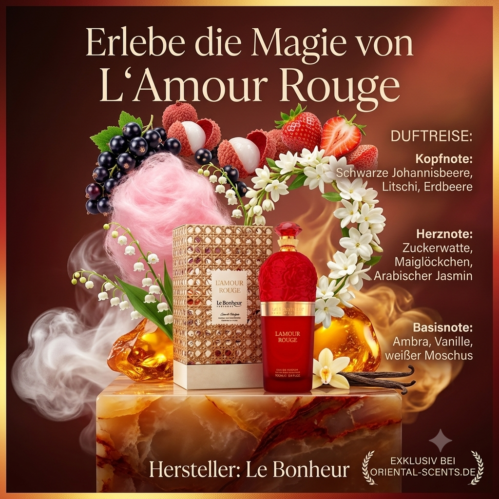 Le Bonheur L‘AMOUR ROUGE