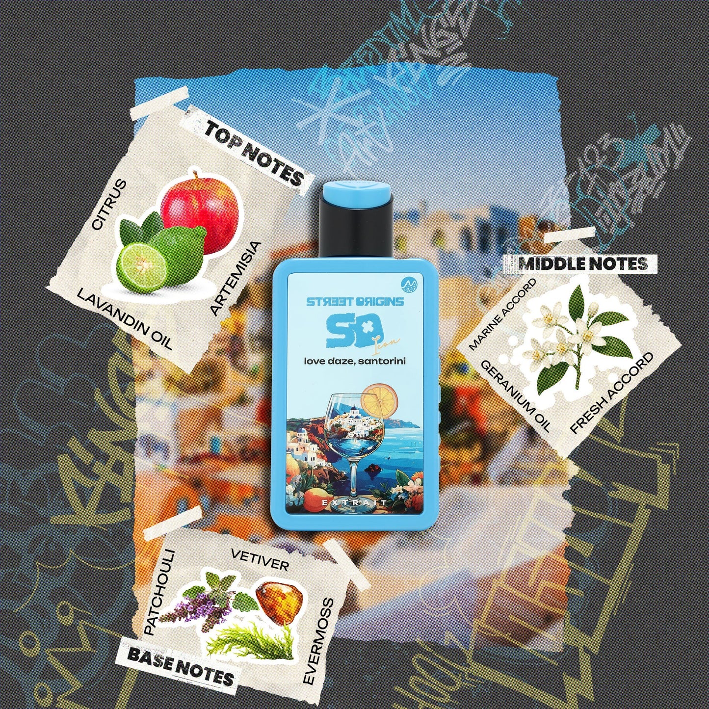 Street Origins LOVE DAZE SANTORINI